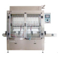 China 12 head flow liquid filling machine